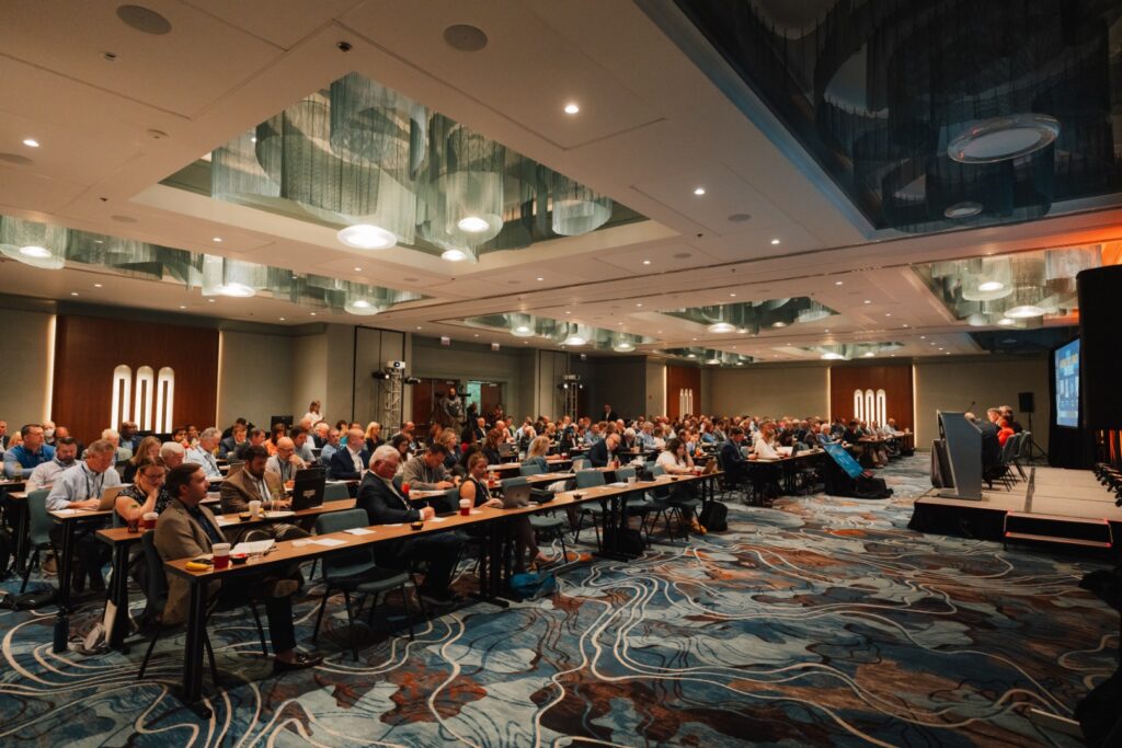 Conference attendees at the 2025 event